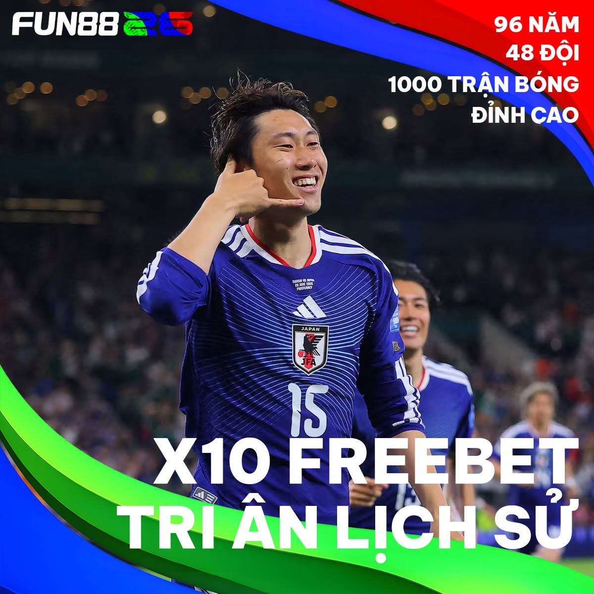 FUN88 -  96 NĂM – 48 ĐỘI – 1 CỘT MỐC LỊCH SỬ! 