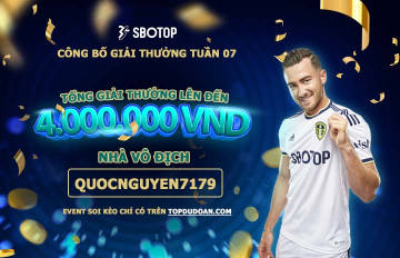 Công bố giải thưởng cao thủ soi kèo tuần 07 (06/03-12/03)