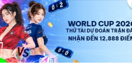 FUN88 - Thử tài đoán World Cup 2026 nhận đến 12.888 điểm
