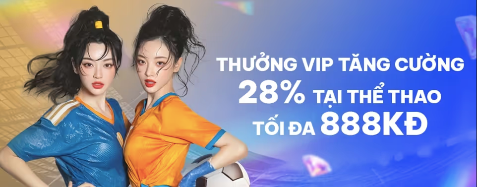 FUN88 - Thưởng Vip tăng cường 28% tại thể thao tối đa 888kĐ