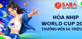 FUN88 - Thưởng đến 56 triệu World Cup 2026 tại SABA