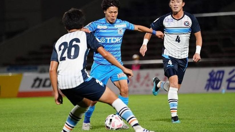 Hình ảnh đối đầu Tokyo Verdy vs Blaublitz Akita