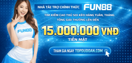 FUN88 - Công bố giải thưởng cao thủ soi kèo tuần 13 (25/05-31/05)